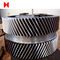 Angular Straight Bevel Module 20 Steel Helical Double Ring Gear