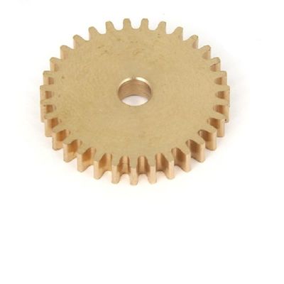 Aluminum Stainless Steel Small 60HRC Brass Spur Gears