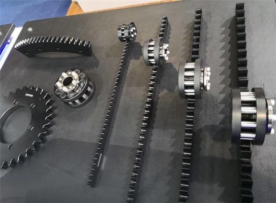 C45 Steel Helical Gear Rack For Building Material