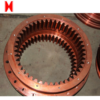 OEM Heavy Stainless Steel Rotating Gear Ring Casting Iron Inner Ring Gear